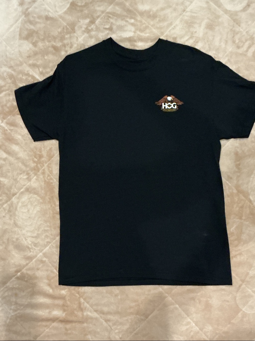 Black Short-Sleeve Men's T-Shirt